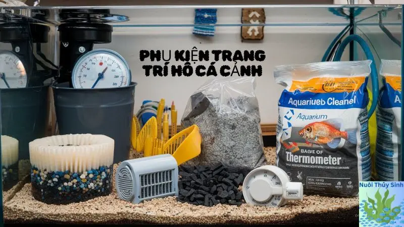 Gợi Ý Phụ Kiện Trang Trí Hồ Cá Cảnh